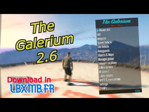 PS3 GTA ONLINE MOD MENU 1.27 The Galerium 2.6 HEN/CFW