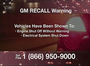 Pulaski & Middleman TV Spot, 'GM Recall Warning'