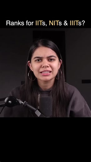 Apna College on Instagram: "Ranks for IITS, NITS & IIITs?"