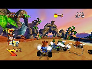 Crash Nitro Kart - All Cars List PS2 Gameplay HD (PCSX2 v1.7.0)