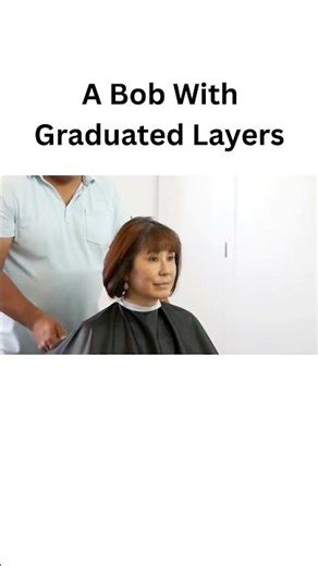 How To Cut a Bob With Graduated Layers for Maximum Volume | Step By Step Women’s Haircut