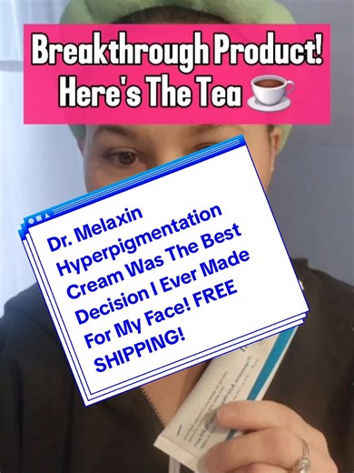 Dr. Melaxin Hyperpigmentation Cream with Tranexamic Acid and Niacinamide using nano liposome method for optimal delivery to your dark spots, sun spots, Hyperpigmentation and melasma spots. @Dr.Melaxin @Dr.Melaxin 🫧 #drmelaxin #hyperpigmentation #sunspots #melasma #darkspots #tranexamicacid #niacinamide #facecare #skincare #toner #evenskintone #evencomplexion #selfcarefinds #creatorboostcamp #newyearnewaura #tiktokshopholidayhaul #spotlightfinds #treasurefinds #gifted