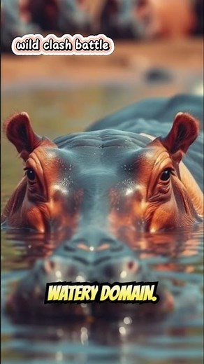 Sumatera Tiger vs Hippopotamus – Natures