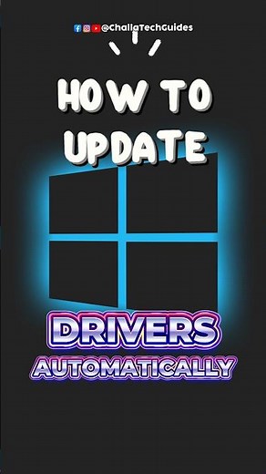 How to update Drivers automatically 🖥️