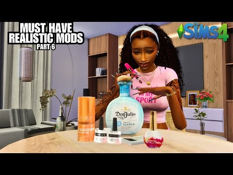 Sims 4 Realistic Gameplay Mods and Overrides | DIY Nails, Gifts, and More | 15+ Links | The Sarah O.