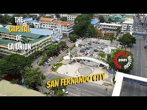 AERIAL VIEW OF SAN FERNANDO CITY LA UNION | CAPITAL OF LA UNION | PHILIPPINES