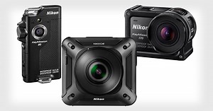 Nikon Unveils Its 'KeyMission' Action Cameras, Including a 4K 360° Camera