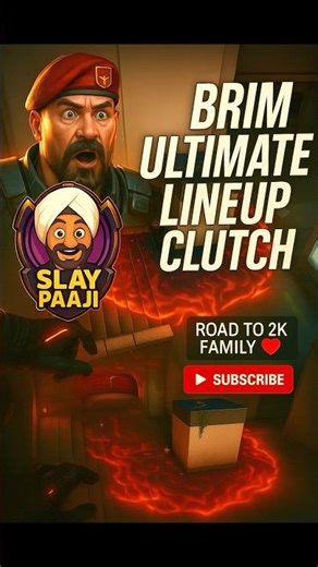 Brimstone Ultimate 🤯 Line Up Clutch In Split 🔥| Valorant