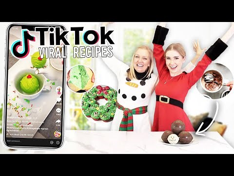 Trying TIKTOK Recipes With Mama Maples !! *so much yum*