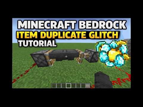 Minecraft Bedrock Item Duplication Glitch 😱 Unlimited Items! (Working 2026)