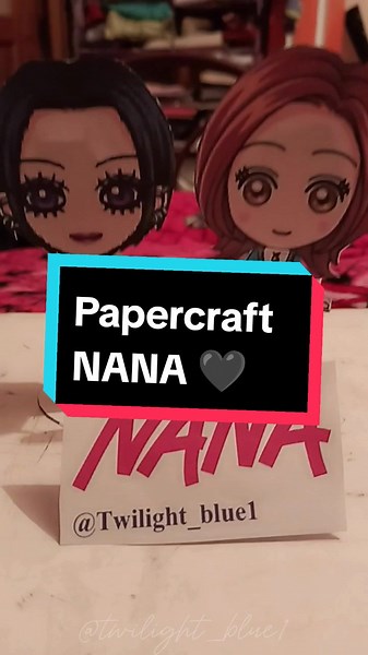 Papercraft NANA: Crea tu plantilla de waifu