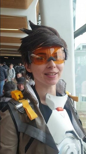 Cosplay Paris Games Week 2023 - Tracer - Overwatch - @bibiche_cosplay
