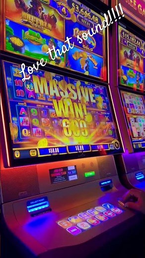 Slot machine sound for a massive win!