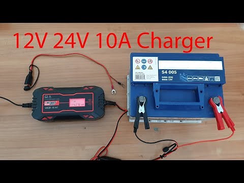 Ultimate Speed Car Battery Charger ULGD 10 A1 TESTING