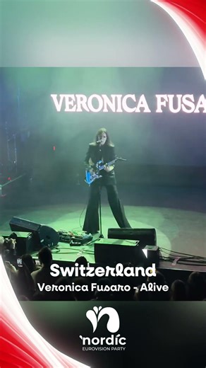 🇨🇭 Veronica Fusaro performs „Alice” live at Nordic Eurovision Party | #eurovision #esc2026 #esc