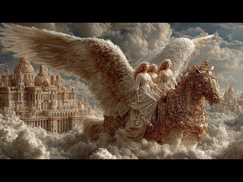Heavenly Kingdom | Angels Flying & Celestial Palaces | Heavenly Depths