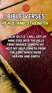 BIBLE VERSES KJV | VERSES FOR PEACE AND STRENGTH | Bible Reading Audio KJV |
