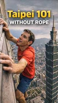 Alex Honnold Climbs Taipei 101