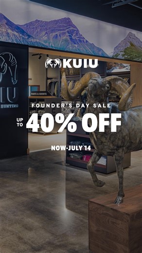 Save up to 40% on hunting gear and apparel during KUIU's Founder's Day Sale! | KUIU