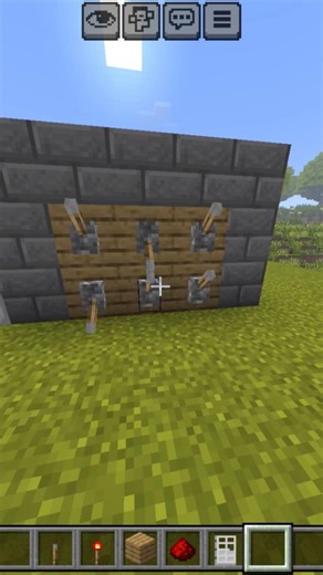Minecraft lock door #2 #minecraft
