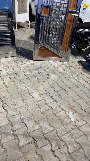 35K views · 1.2K reactions | Solid steel gate latest design #Interior #doors #mordensteelgate #metalwork #fancysteelgate #foldingsteelgate #diycraft #craft | A One steel fabrication | Facebook