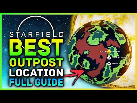 Starfield - BEST Outpost Location, Resources, Full Guide, Walkthrough & Tips! MAJOR Resources In 1