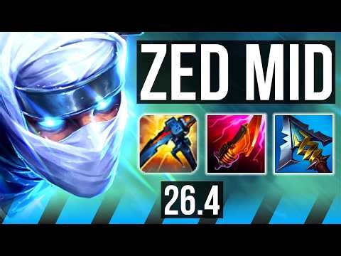ZED vs SETT (MID) | EUW Master | 26.4