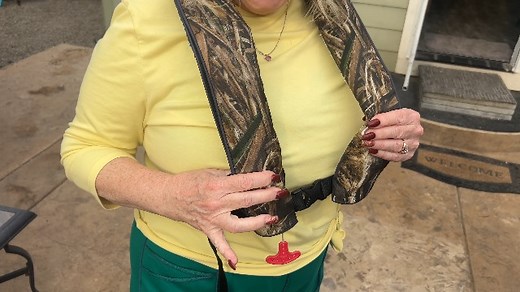 Watch Low Profile Self Inflating Automatic Adult Life Jacket on Amazon Live