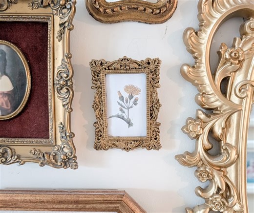 DIY Vintage-Inspired Picture Frame from Hot Glue: Easy Budget-Friendly Tutorial