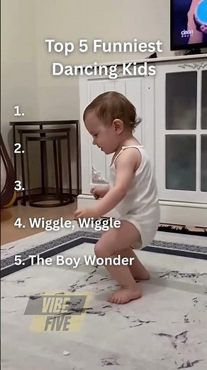 Top 5 Funniest Dancing Kids Moments