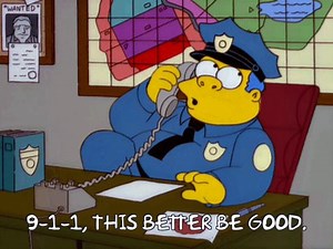 12K views · 1.9K reactions | It's a tough job but Wiggum's gotta do it. What are your favorite Chief Wiggum moments? | The Simpsons | Facebook