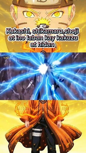 Kakashi, shikamaru, choji at ino laban kay kakuzu at hidan Part 1 #everyoneシ゚ #highlight #follower #narutoshippuden #naruto #kakashi #shikamaru #choji #InoYamanaka #hidan #kakuzu | Jodel Ace Gatchalian Punan