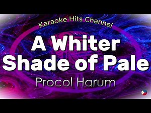 Procol Harum - A Whiter Shade of Pale (KARAOKE VERSION