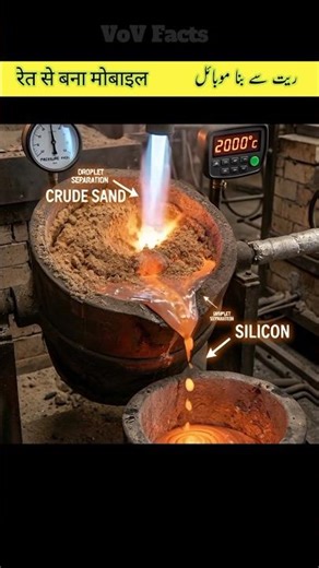 Phone Comes From Sand? Amazing Fact