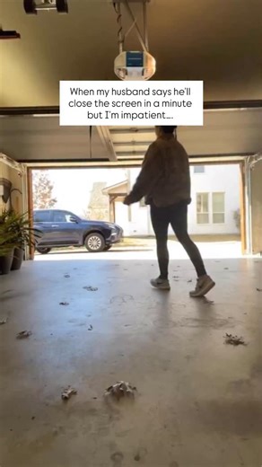 The garage screen was not harmed 💀 Need a Christmas gift idea 😂 this garage screen is fantastic and linked in my bio https://amzlink.to/az0ucpqxXzXKe #giftideasforhim | Simplykatielynnofficial