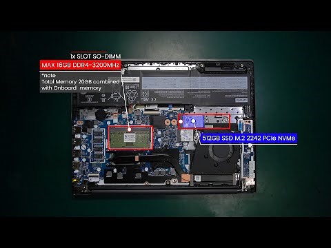 Lenovo Ideapad 3 14IIL05 81WD00PDID | Upgrade Options SSD and RAM Indonesia