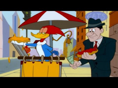 Pica-Pau Compra um Carrinho de Cachorro-Quente! | Pica-Pau em Português