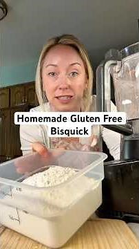 Gluten free bisquick is SO easy to make! #baking #glutenfreebaking