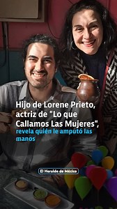 Santiago Ramírez, hijo de la actriz Lorene Prieto, dio detalles de lo que pasó el pasado 24 de abril cuando fue localizado con vida pero sin manos | El Heraldo de México