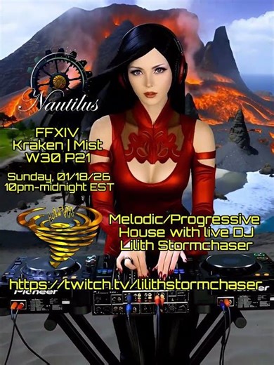 See Lilith at Nautilus 01/18/26 | FFXIV DJ #shorts