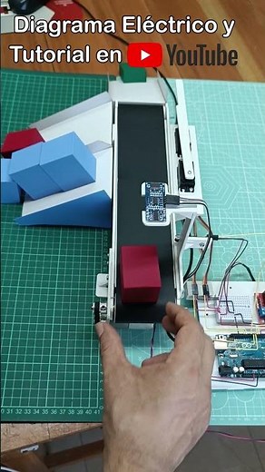 Banda Transportadora #arduinos #arduinoproject #bandatransportadora