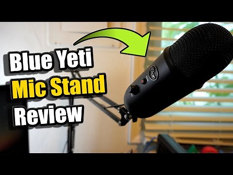 Blue Yeti Mic Stand Review | (EastShining Boom Arm + Adapter!)