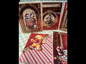 Feelin Hunkydory - Festive Toppers with Liz