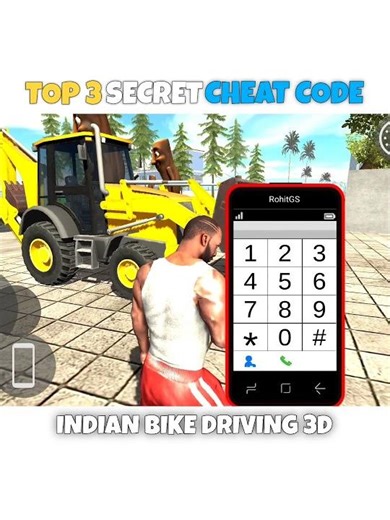 TOP 3 SECRET CHEAT CODE IN INDIAN BIKE DRIVING 3D | Indian Bike Driving 3D All New Update #shorts