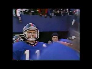 NFL Today on CBS NFC Championship 1/11/1987 New York Giants Introductions