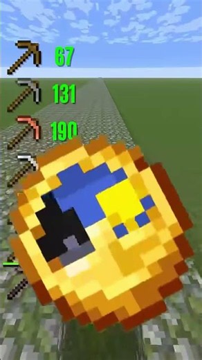 Minecraft All Pickaxe durability | MR HACKER |
