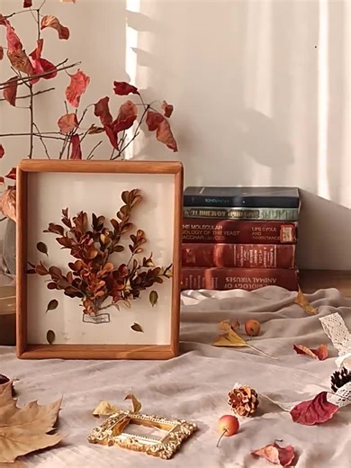 Solid Walnut Teak Deep Shadow Box Frame, for Dried Flowers and Canvas - 1" Display Case for Botanical Specimens & Memorabilia - Etsy