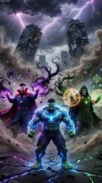 Dr Doom vs Evil Strange 😈| Cosmic Hulk ne sabko hara diya #mha