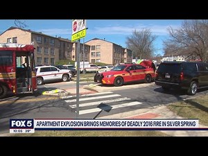Apartment explosion brings memories of deadly 2016 fire in Silver Spring | FOX 5 DC