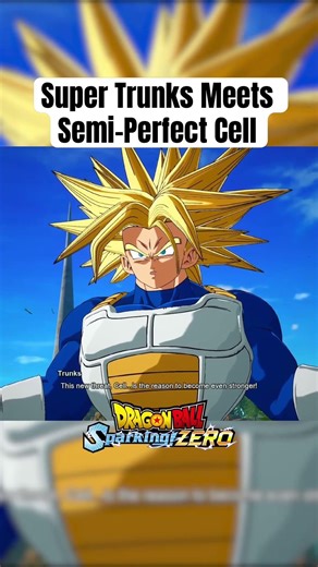 Super Trunks Semi-Perfect Cell in Sparking Zero #dragonballsparkingzero #dragonball #sparkingzero